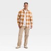 Men's Vintage Mid-Weight Long Sleeve Flannel Shirt - Goodfellow & Co™ - 3 of 3