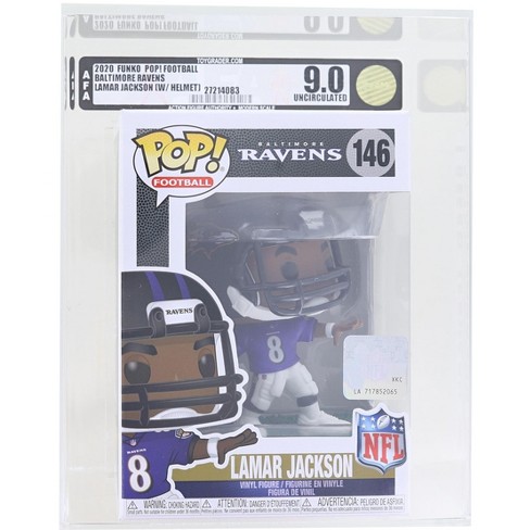 Lamar Jackson (Baltimore Ravens) (Away Jersey) Funko Pop! NFL Series 9