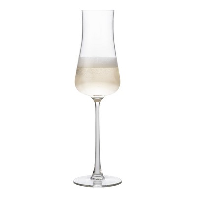 Libbey Signature Stratford Champagne Flute Glass, 8 ounce, Set of 4