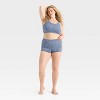 Women's Seamless Bralette - Colsie™ Dark Blue - 3 of 3