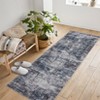 Area Rug Living Room Rugs Indoor Soft Fluffy Rug Abstract Carpet  Washable Plush Throw Large Accent Rug - 2 of 4