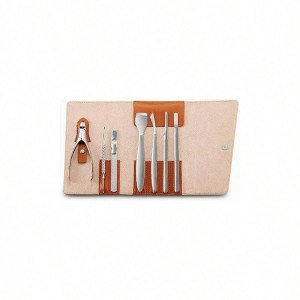 Professional Pedicure Set, 7pcs Stainless Steel Ingrown Toenail Clippers, Nail Cuticle Nippers, Foot Care Tools - 1 of 4