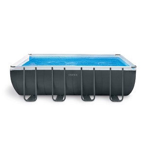 Intex 18ftX9ftX52in Ultra XTR Rectangular Pool with Sand Pump, Ladder, Ground Cloth & Cover - 1 of 3