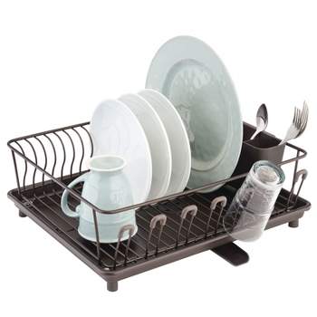 Sorbus Over-the-sink Dish Drying Display Rack Stand With Utensil Holder  Hooks For Kitchen Counter Storage For Dishes, Utensils, Etc : Target