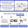 BestMassage Massage Bed Portable 2 Fold Massage Table with Towel Hanger Oil Pouch Half & Round Bolsters - 4 of 4