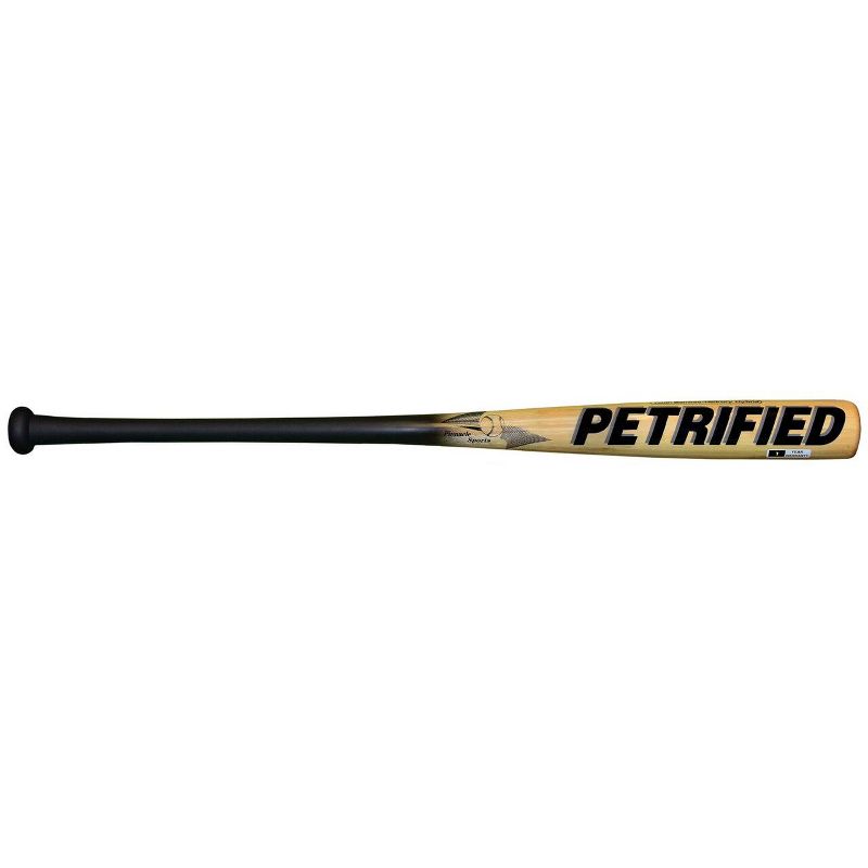Pinnacle Sports Youth Petrified One Year Warranty Wood Bat, 1 of 3