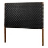 HomeStock Bohemian Harmony Queen Headboard, Matte Black - 2 of 4