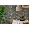 Holden Yasuni Floral Green Non-Woven Wallpaper: Mid-Century Modern, Botanical, Bird & Floral Pattern, Non-Pasted, Washable - 4 of 4