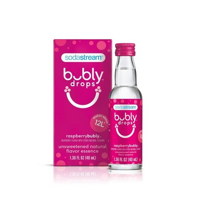 SodaStream Bubly Raspberry Drops - 1.36 fl oz