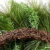 Long Needle Pine with Juniper Wreath Green - Threshold™ designed with Studio McGee - image 4 of 4