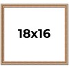 PosterPalooza | Deco Brown Picture Frame - UV Acrylic, Backing Board, Hanging Hardware Included - 2 of 4