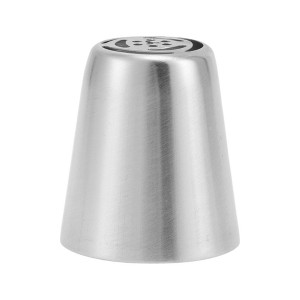 Unique Bargains Piping Tip 304 Stainless Steel Silver Tone 0.98"x1.46"x1.65" 1 Pcs - 1 of 3