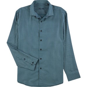 Tasso Elba Mens Debala Plaid Button Up Shirt - 1 of 1
