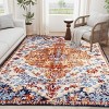 GlasFlength Rug Pads Vintage Bohemia Waterproof Extra Large Area Rugs Non-Slip Rug Pads Washable Rug for Room, Beige, 120"*96"*0.31" - 2 of 4
