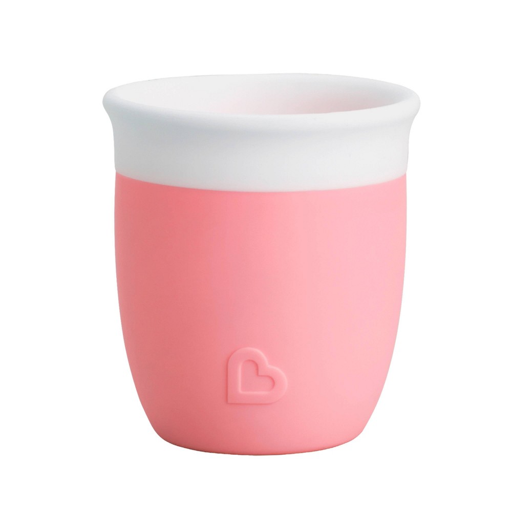 Photos - Glass Munchkin 2oz Cest Silicone Open Portable Training Cup - Coral 