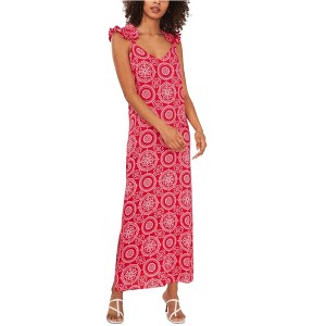 Vince Camuto Womens Medallion Print Maxi Dress - 1 of 1