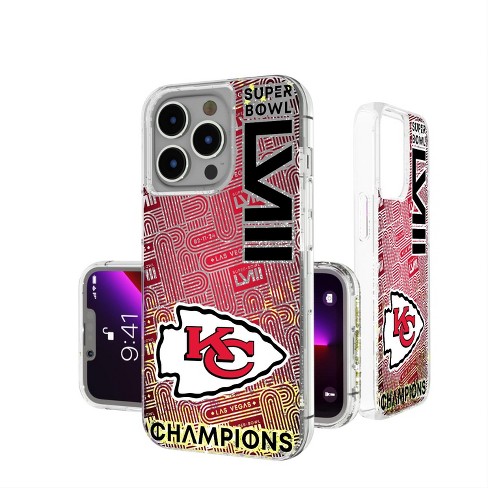 Kansas City Chiefs 2024 Super Bowl Glitter Phone Case Iphone 13