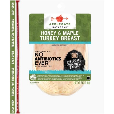 Applegate Natural Honey & Maple Turkey Breast - 7oz