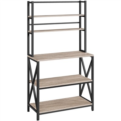 Yaheetech 5-tier Kitchen Baker's Rack Utility Storage Shelf With 5 ...