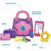 Kidoozie My First Purse - Pretend Play Toy Including Pretend Play Smart Phone, Keys, Mirror, Wallet, Credit Card and Lipstick; Ages 2+ - 3 of 4