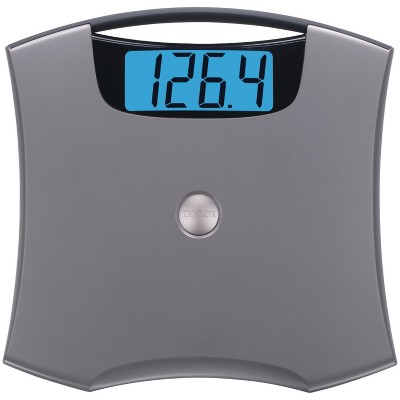 Style Selections 440-lb Digital Black Bathroom Scale in the