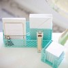 Blu Monaco Desk Organizer Set - 6-Piece Desk Accessories for Mail, Sticky Notes, Pens, Magazines & Documents - 3 of 4
