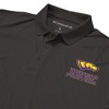 University of Wisconsin-Stevens Point Adult Polo Left Chest Logo, Athletic Heather - 4 of 4