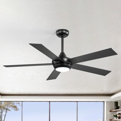 Airsurfer 52-inch 5-Blade Integrated LED Ceiling Fan with Light Remote