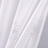 RT Designers Collection Donna Macrame Construction 3" Rod Pocket Curtain Panel White - 3 of 4