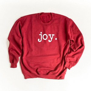 Simply Sage Market Women's Graphic Sweatshirt Joy Typewriter - 1 of 2