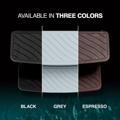 Black Universal Spa & Hot Tub Outdoor Steps with No Slip Grip