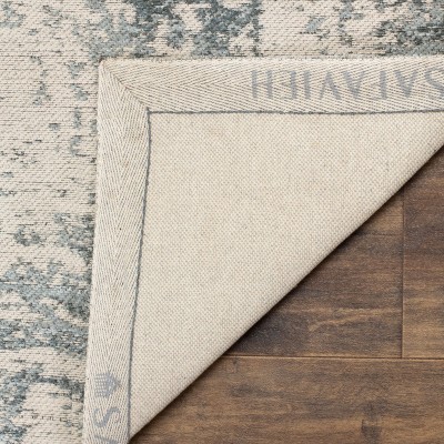 Classic Gray Flat Woven Reversible Cotton Area Rug, 8' x 11'