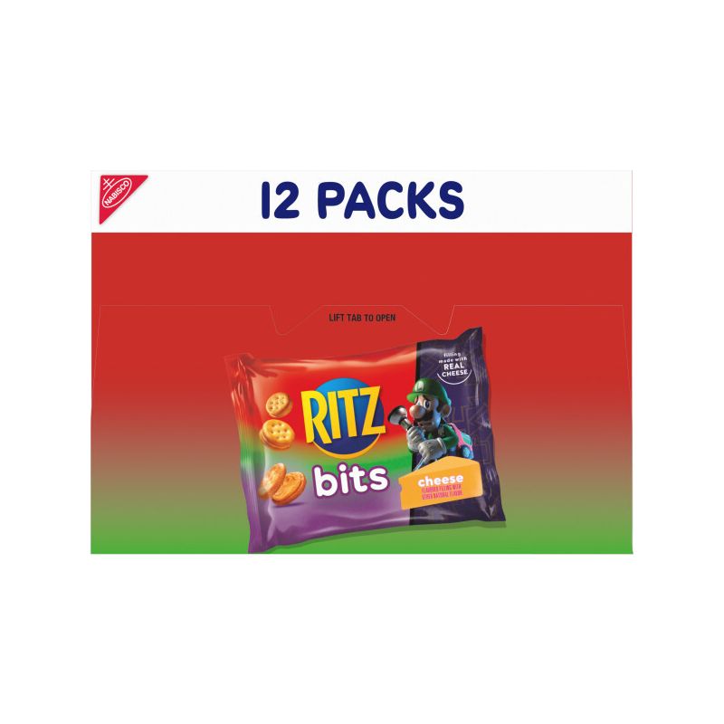 Ritz Bits Cheese Cracker Sandwiches - Snack Pack - 12ct/12oz, 6 of 9