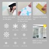 Wrapables Snowflake Window Clings Decal Stickers, Christmas Winter Decoration for Glass Windows, 8pc Festive - 3 of 4