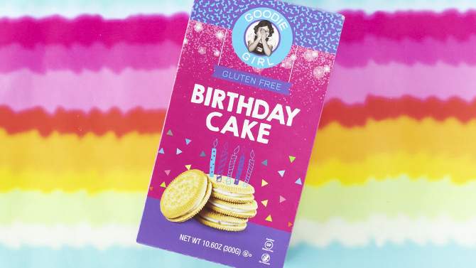 Goodie Girl Gluten Free Birthday Cake Creme Cookies - 10.6oz, 2 of 11, play video