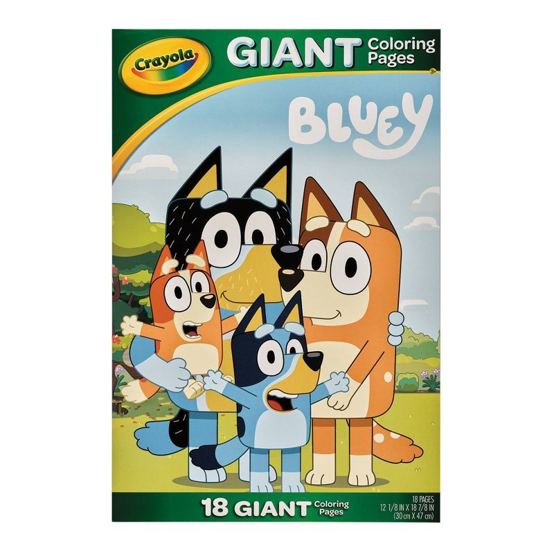 Crayola Giant Coloring Pages - Bluey, 1 of 6