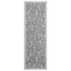 Solid Washable Rug Ultra Soft Colorful Floral Rug for Living Room Low Pile Foldable Thin Non Slip Carpet - 2 of 4