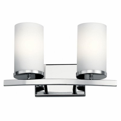 Kichler Lighting Crosby 2 - Light Vanity in  Chrome