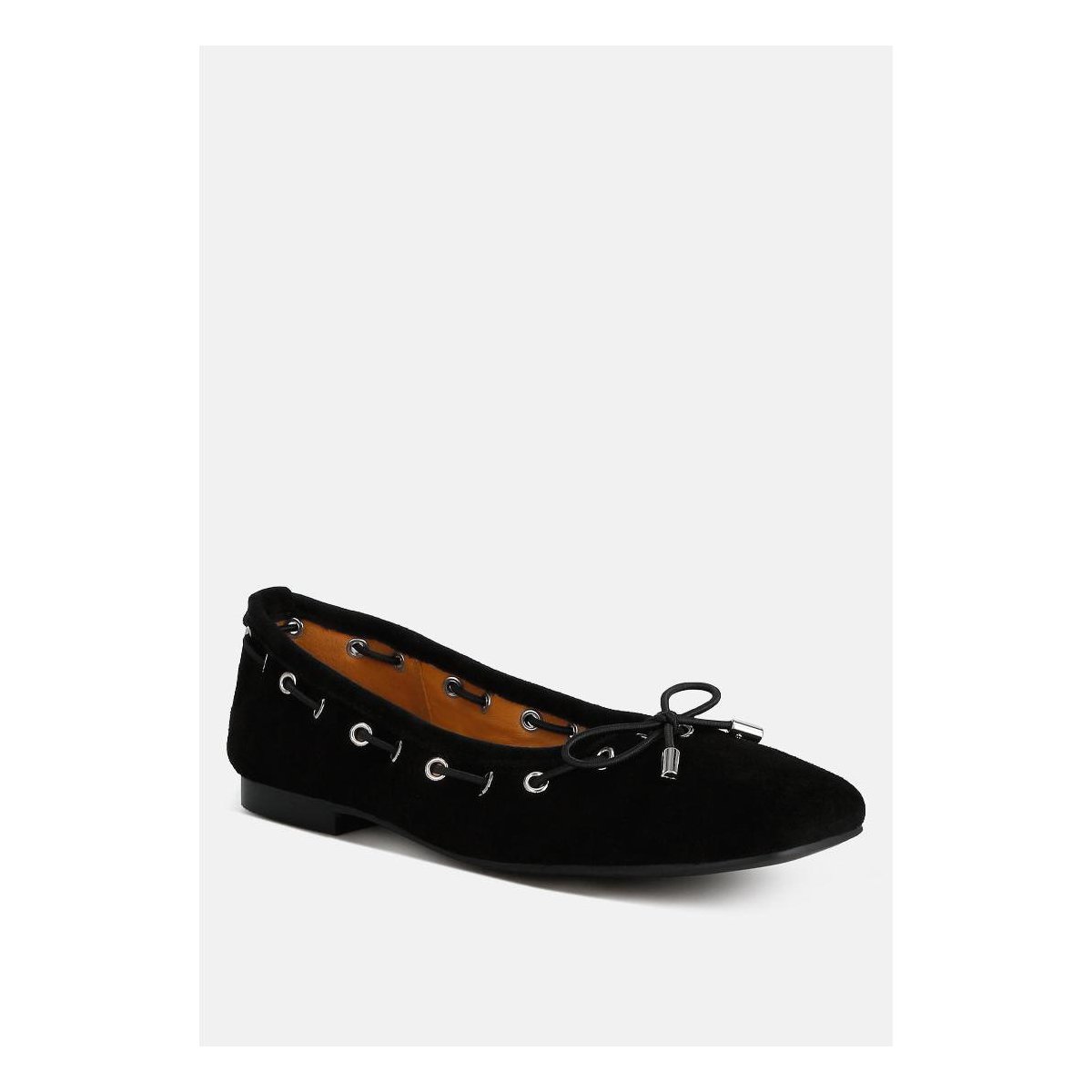 Обувь Rag & Co Womens Sparrow Micro Suede Bow Ballerinas 10 — фото 2