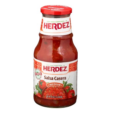 Herdez Casera Medium Salsa 24oz