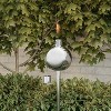 Outdoor Torch Lamp- 45" Patio/Backyard Stainless Steel Fuel Canister Flame Light for Citronella with Fiberglass Wick by Nature Spring - 3 of 4
