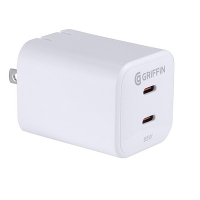Griffin GaN 65W Dual Port Wall Charger