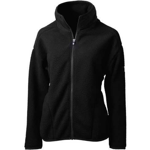 Cutter & Buck Cascade Eco Womens Fleece Jacket - Black - XL