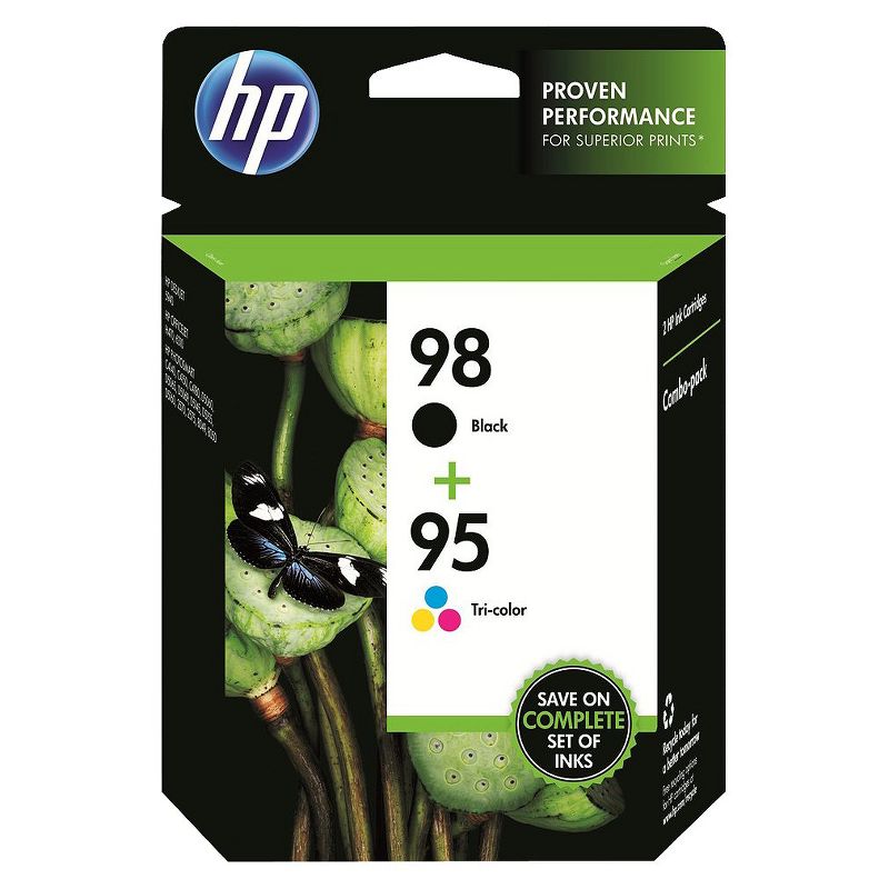 HP 95/98 Combo-Pack Printer Ink Cartridge - Multicolor (CB327FN#140), 1 of 2