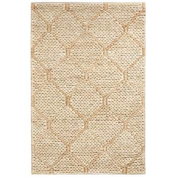 Home Conservatory Tiles Handwoven Jute Area Rug