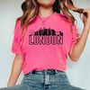 Simply Sage Market Women's London Buildings Short Sleeve Garment Dyed Tee - 2 of 2