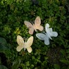 Set of 3 Distressed Butterfly Figures Metal by Foreside Home & Garden - 2 of 4