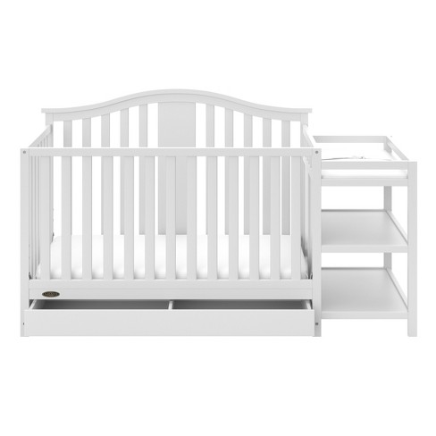 Graco Solano 5-in-1 Convertible Crib and Changer with Drawer - image 1 of 4