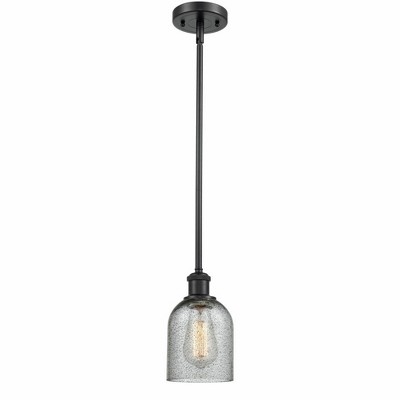 Caledonia - 1 Light Mini Pendant In Industrial Style-10 Inches Tall and 5 Inches Wide