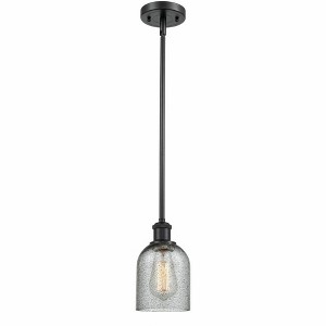 Caledonia - 1 Light Mini Pendant In Industrial Style-10 Inches Tall and 5 Inches Wide - 1 of 1